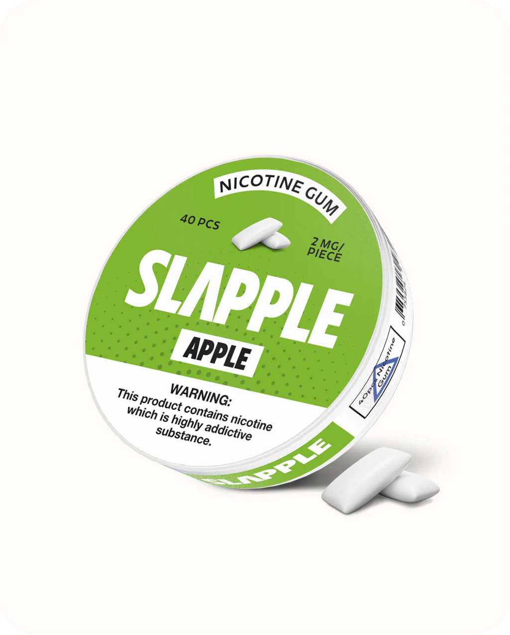 Slapple Nicotine Gum 40ct