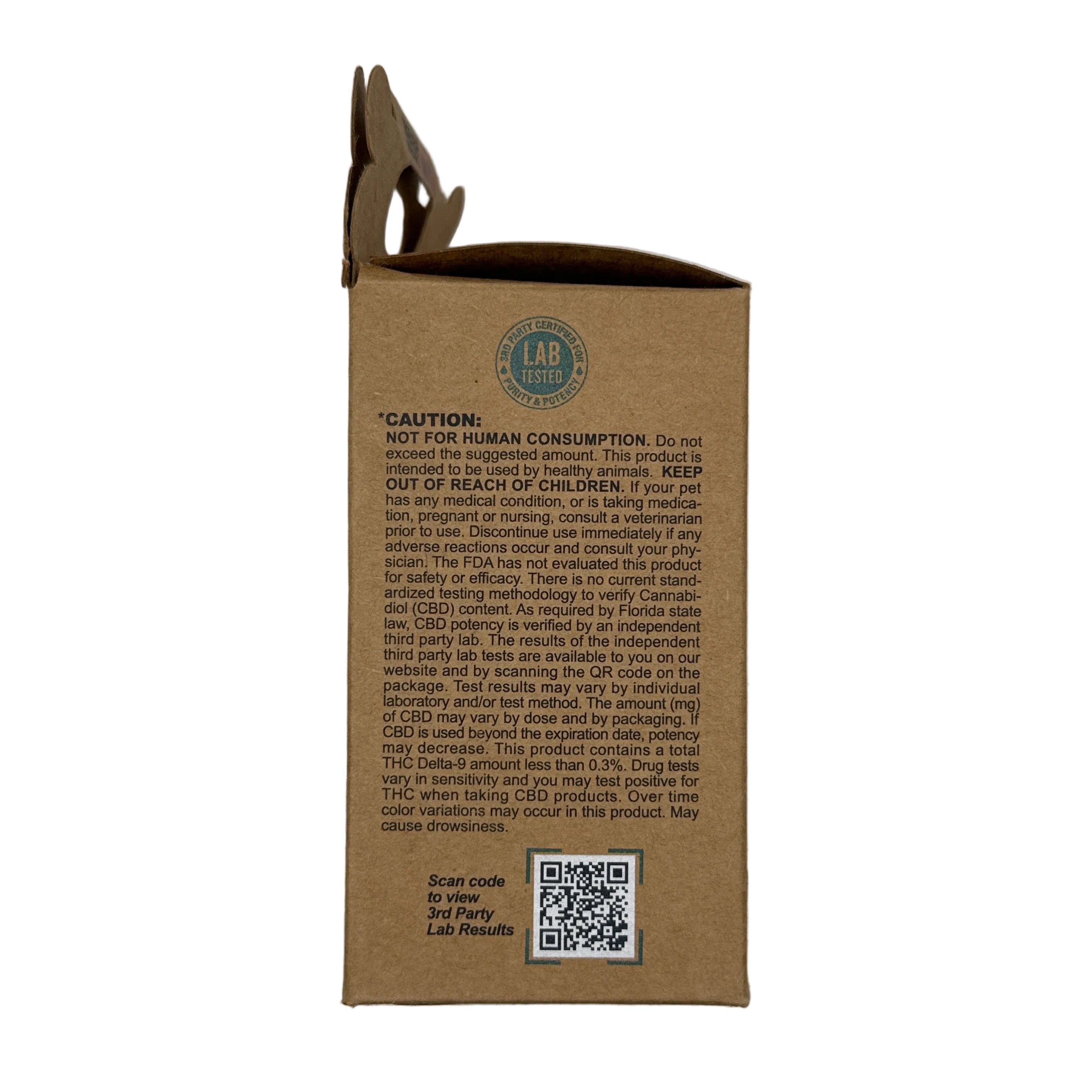 Just CBD 100 MG Dog Treats | Beef Wraps