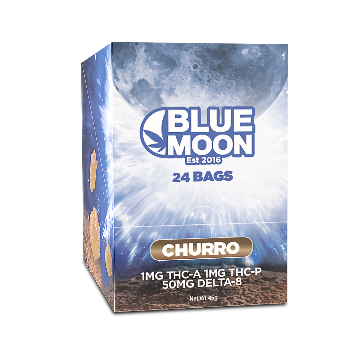 THC-A Churro Gummies 2mg – 2 Pack Box 24