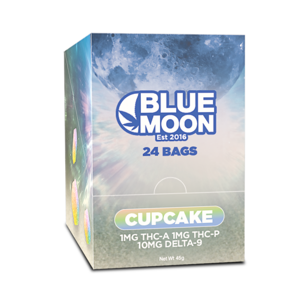 THC-A Cupcake Gummies 2mg – 2 Pack Box 24