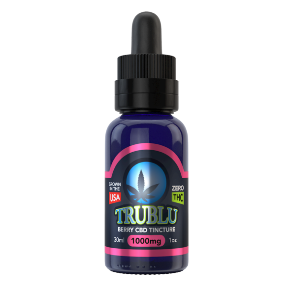 TruBlu Berry – CBD Tincture 1000mg