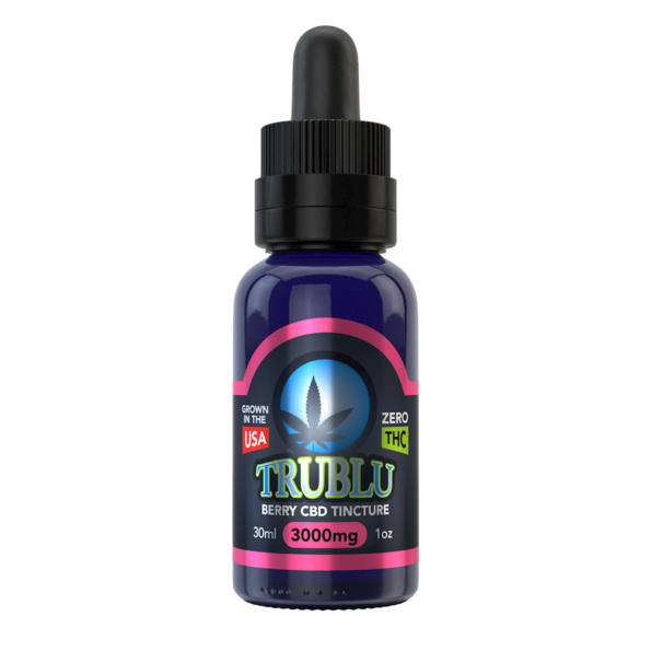 TruBlu Berry – CBD Tincture 3000mg