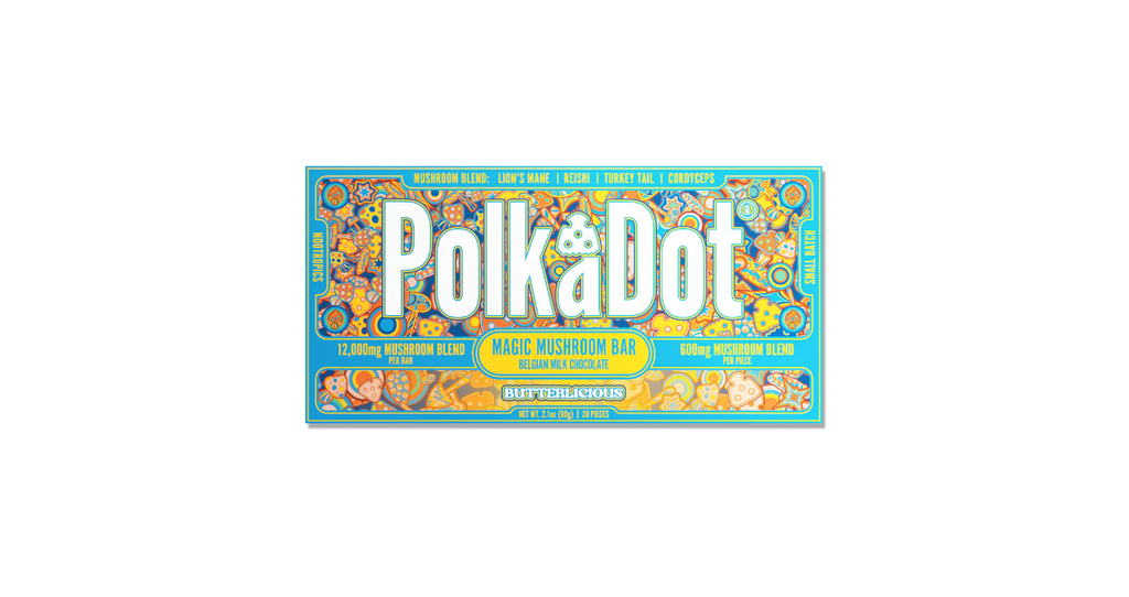 PolkaDot Mushroom Chocolate Bars