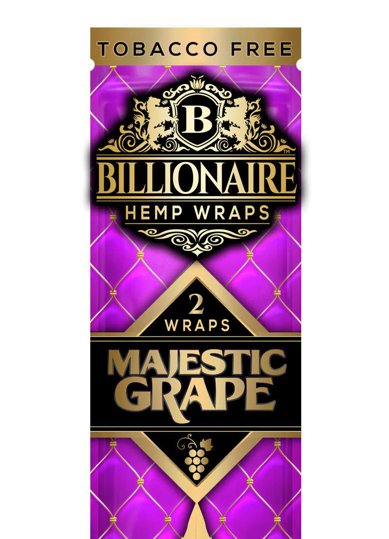 Billionaire Hemp Wraps (2ct)