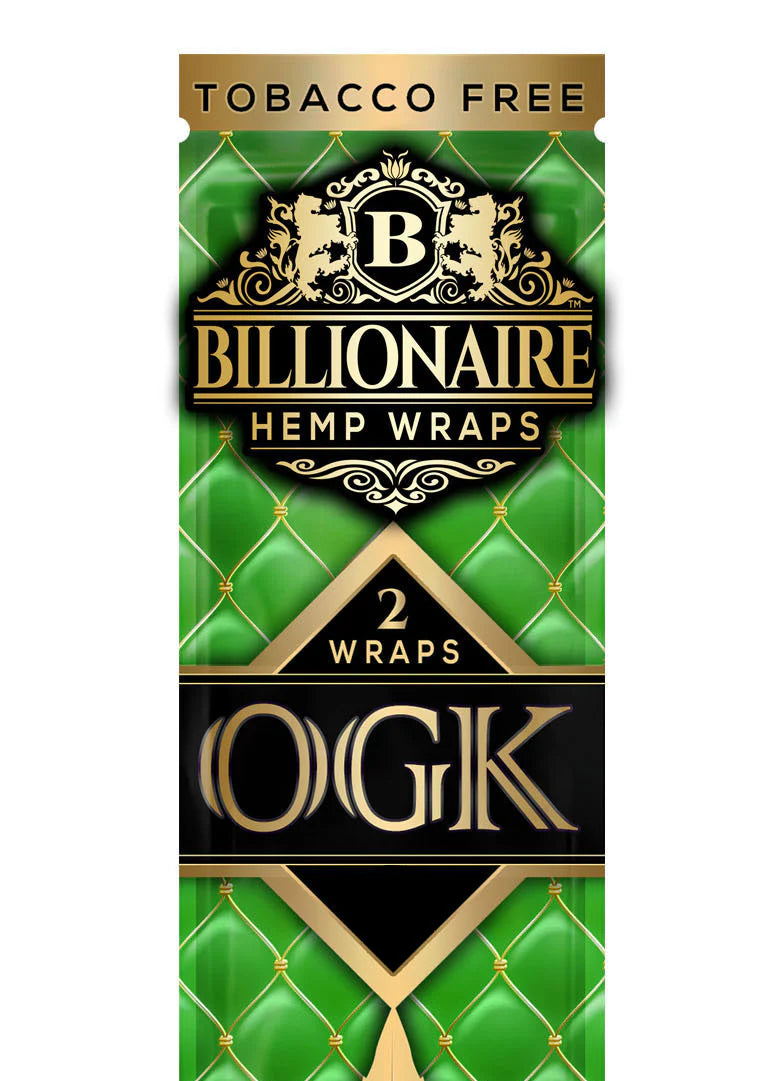 Billionaire Hemp Wraps (2ct)