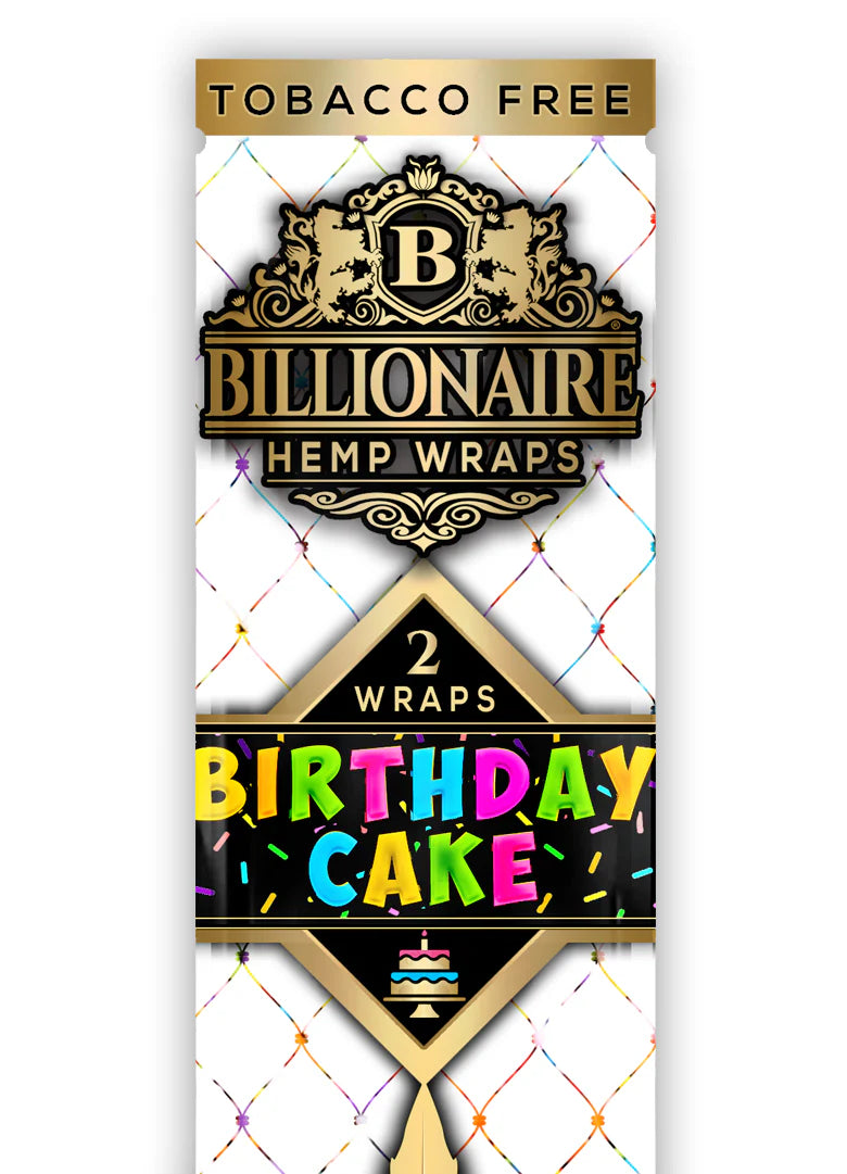 Billionaire Hemp Wraps (2ct)