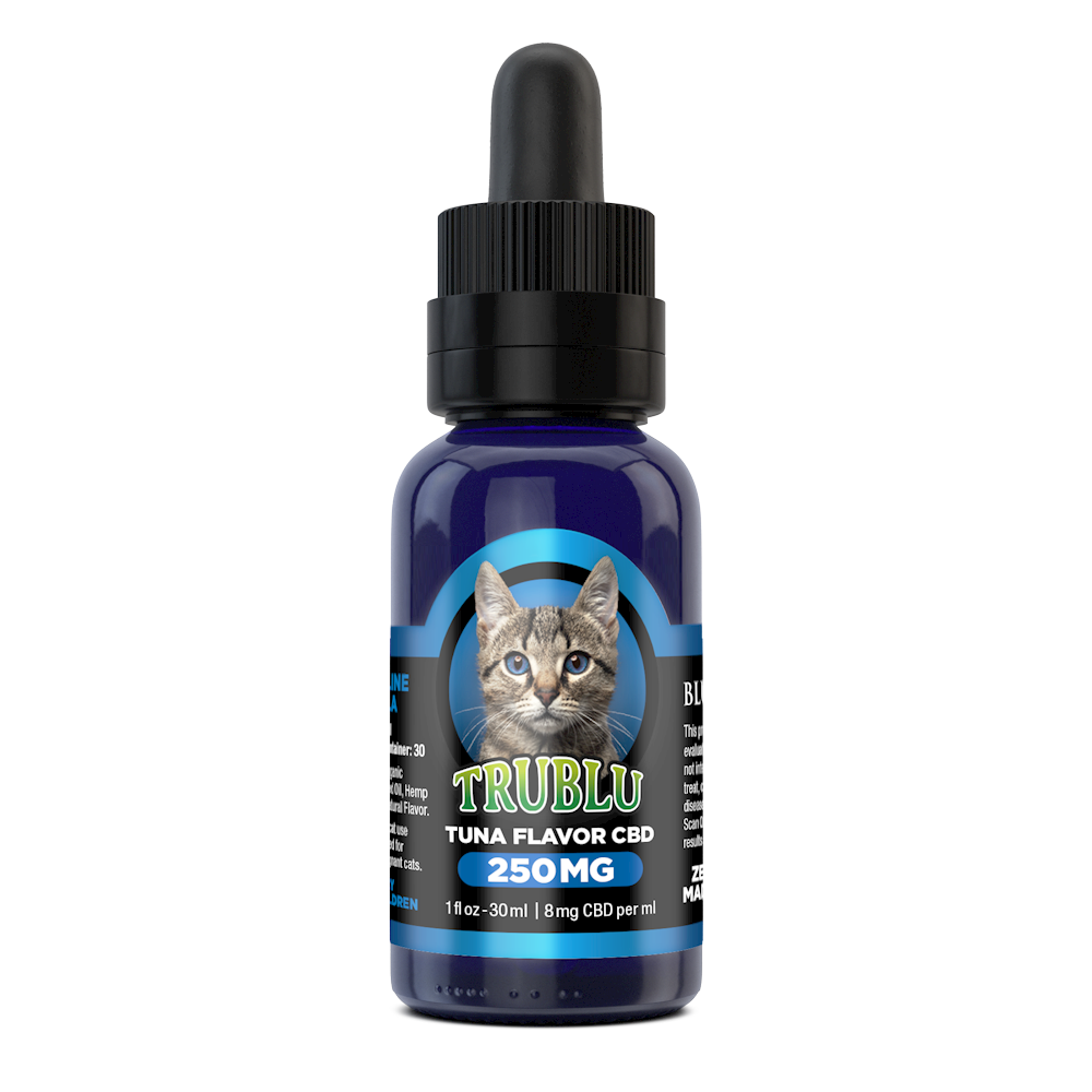 TruBlu Bluefin Tuna CBD Cat Tincture 250mg