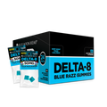 Delta 8 Blue Razz Gummies 2-Pack Box 24