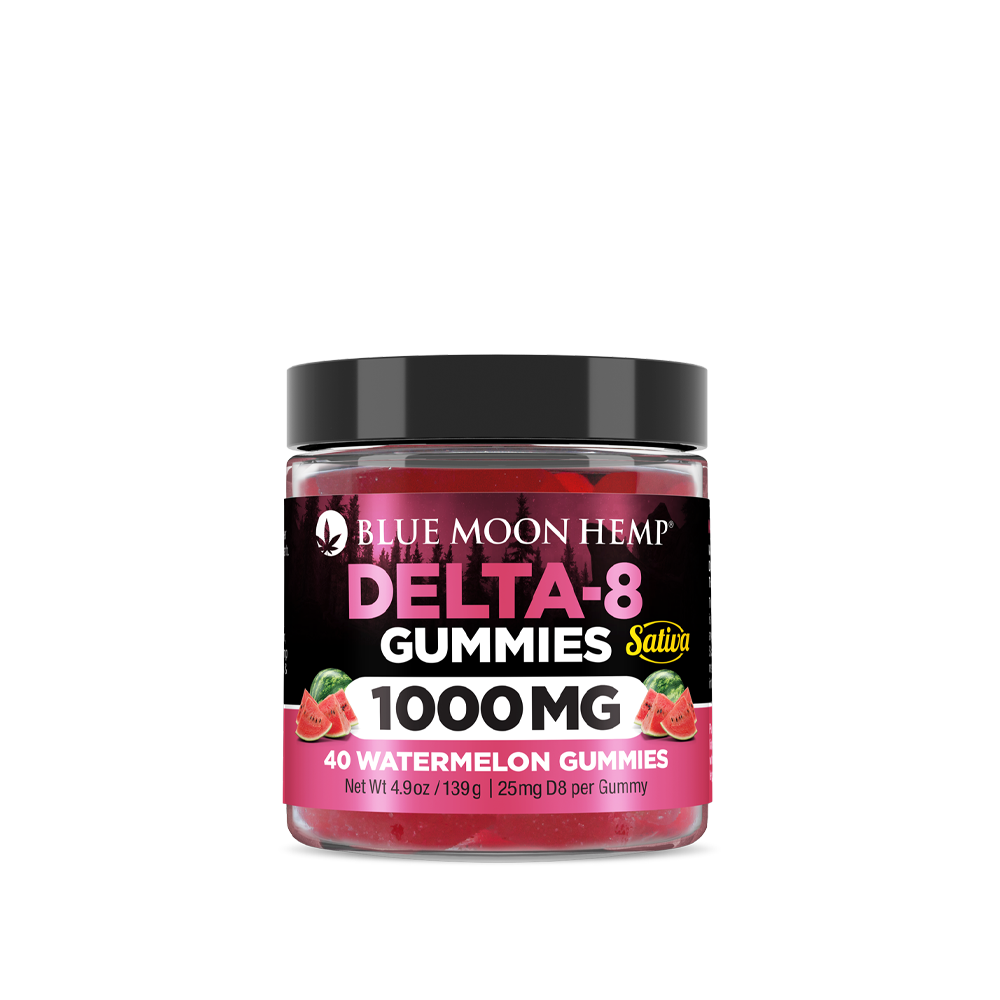Delta 8 Watermelon Gummies 1000mg