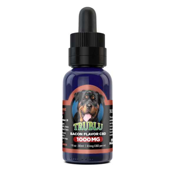 TruBlu Bacon CBD Dog Tincture 1000mg