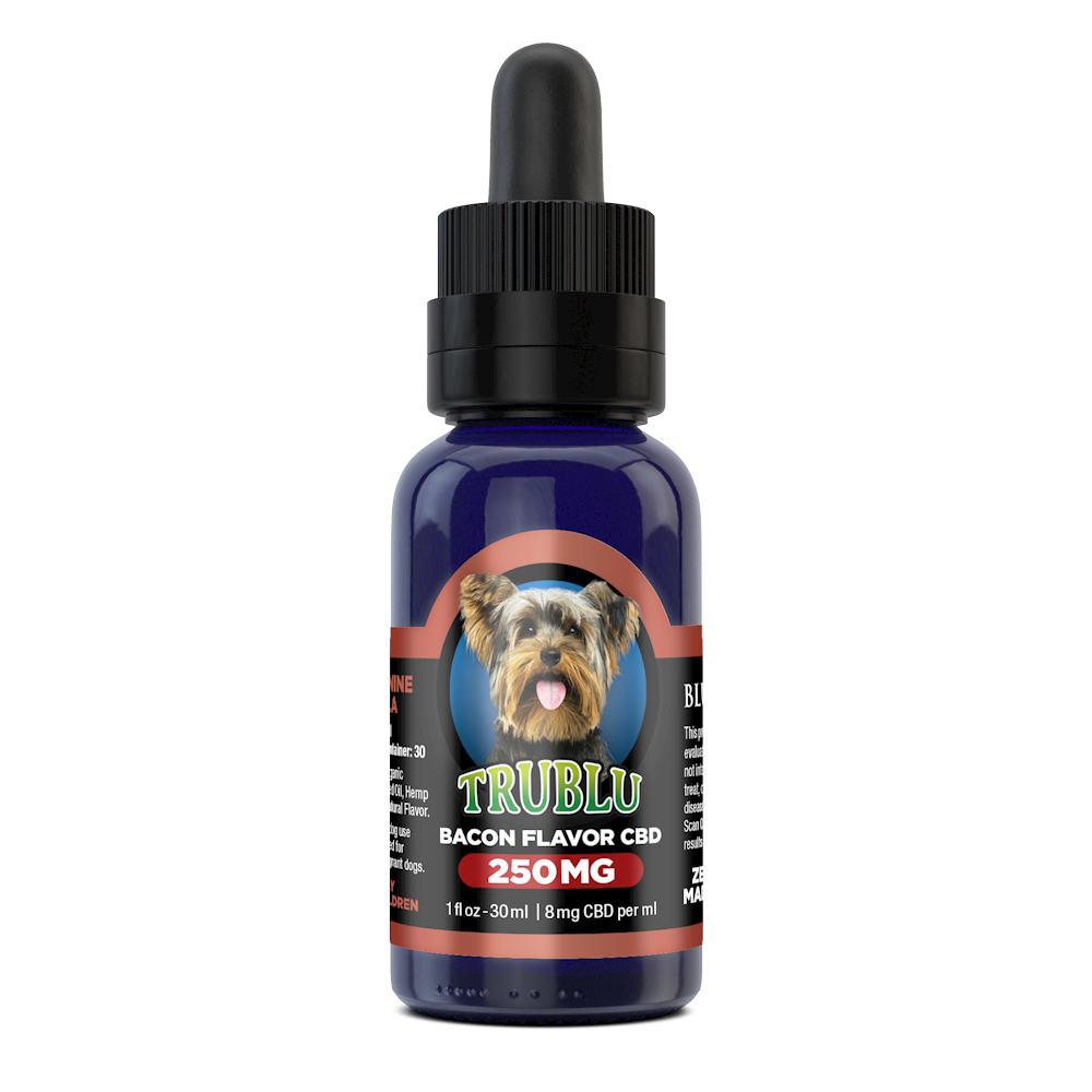 TruBlu Bacon CBD Dog Tincture 250mg