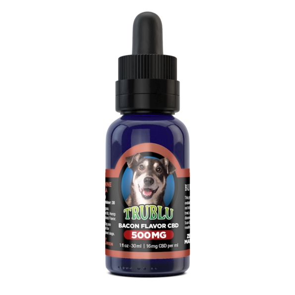TruBlu Bacon CBD Dog Tincture 500mg