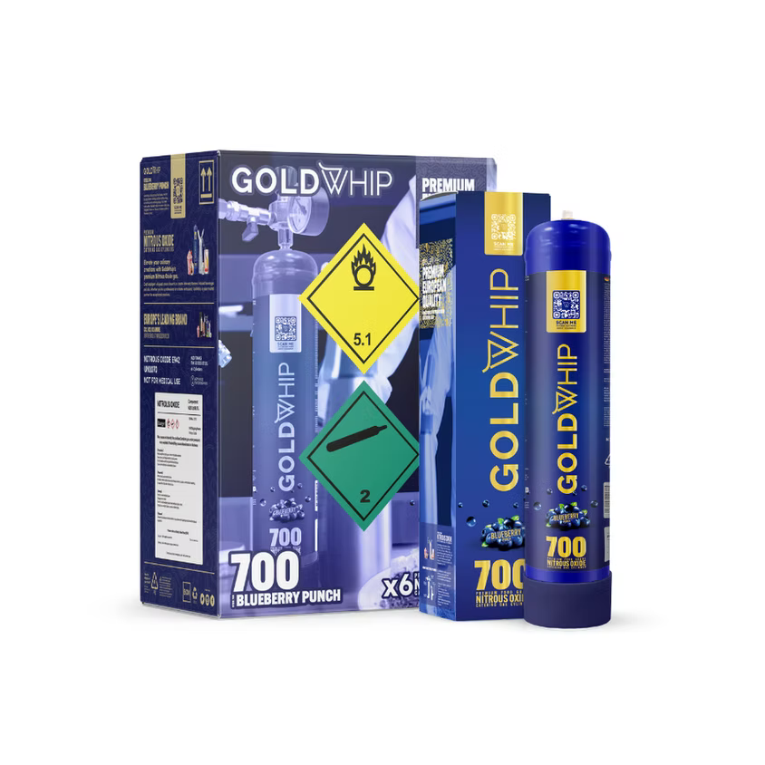 Gold Whip - N2O 700 Series Cream Charger