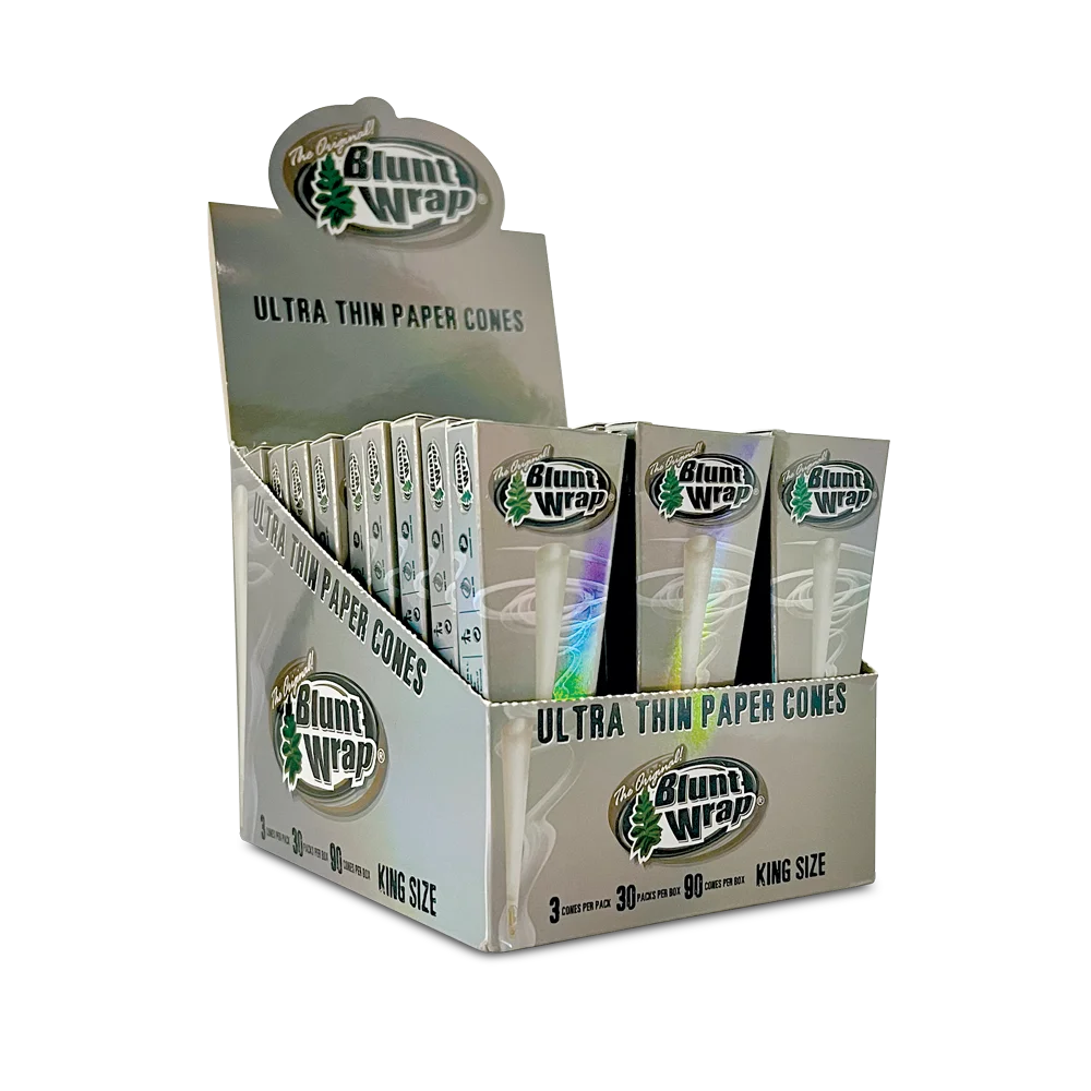 Blunt Wrap Paper Cones – 30-Pack