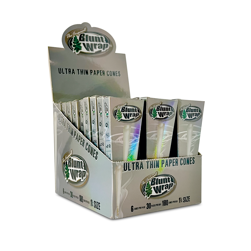Blunt Wrap 1 1/4 Ultra Thin Paper Cones 30-Pack