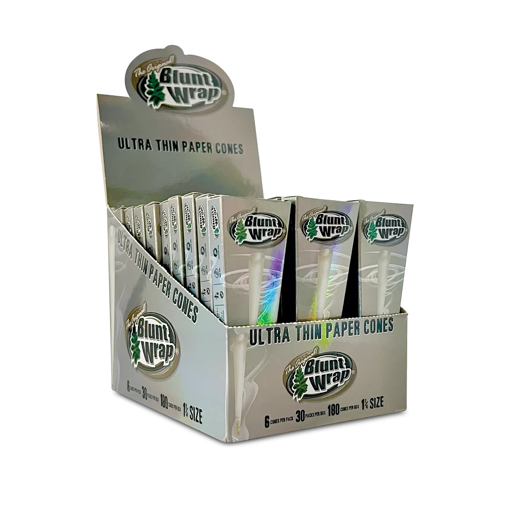 Blunt Wrap Paper Cones – 30-Pack