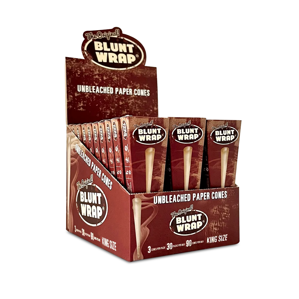 Blunt Wrap Paper Cones – 30-Pack