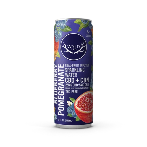 Wyld CBD Sparkling Water – THC Free