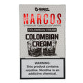 NARCOS PREMIUM TOBACCO LEAF WRAPS 5PK | COLOMBIAN CREAM 2.27 oz (FULL BOX)