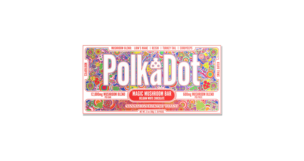 PolkaDot Mushroom Chocolate Bars