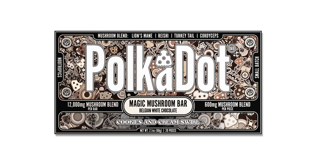 PolkaDot Mushroom Chocolate Bars