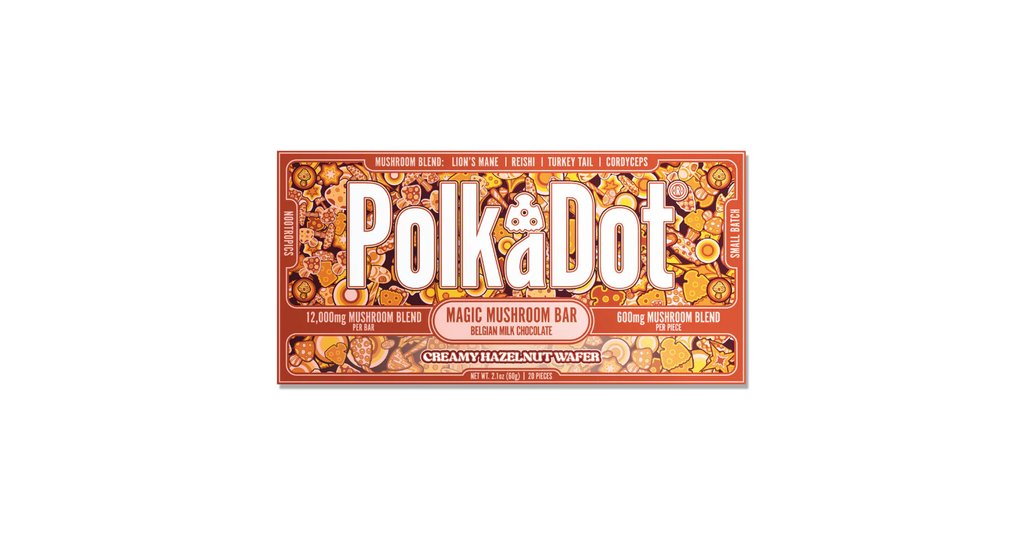 PolkaDot Mushroom Chocolate Bars