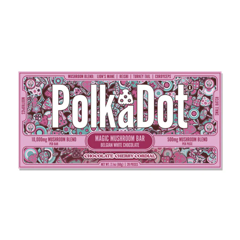 PolkaDot Mushroom Chocolate Bars