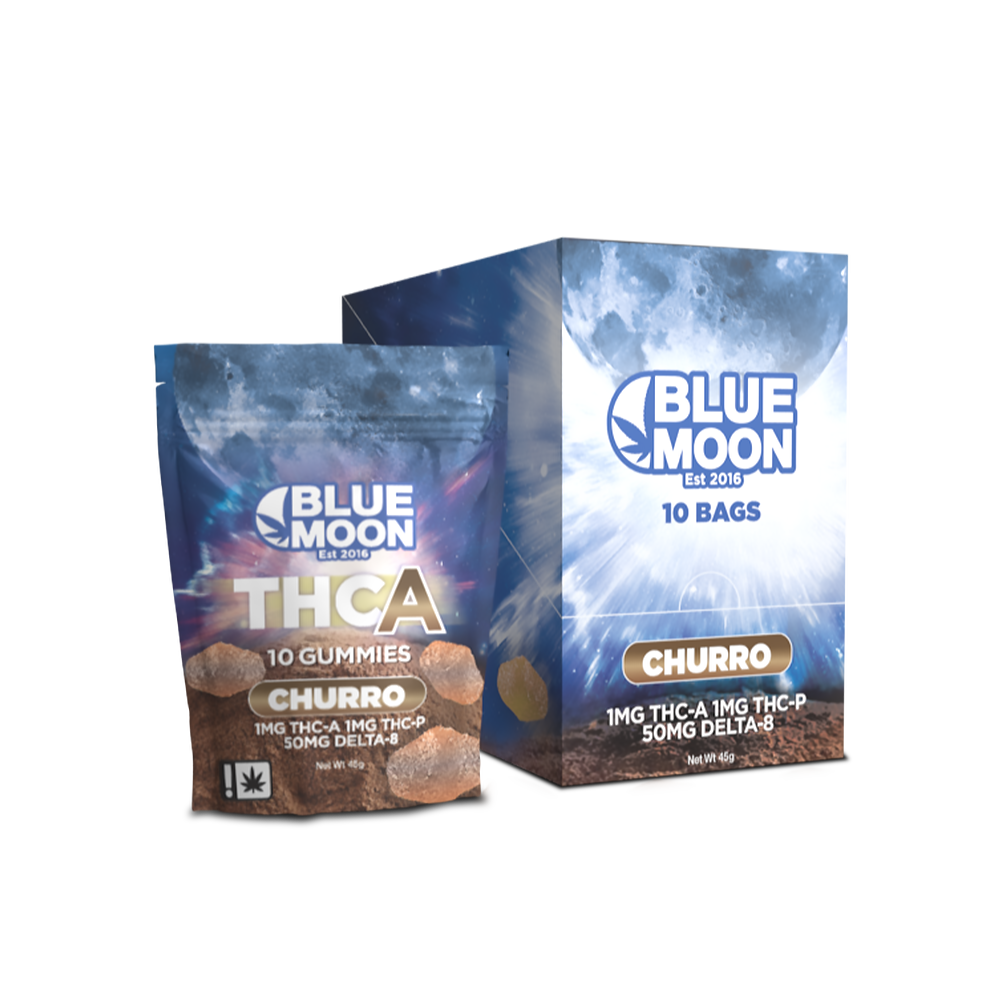 THC-A Churro Gummies 10mg – 10 Pack