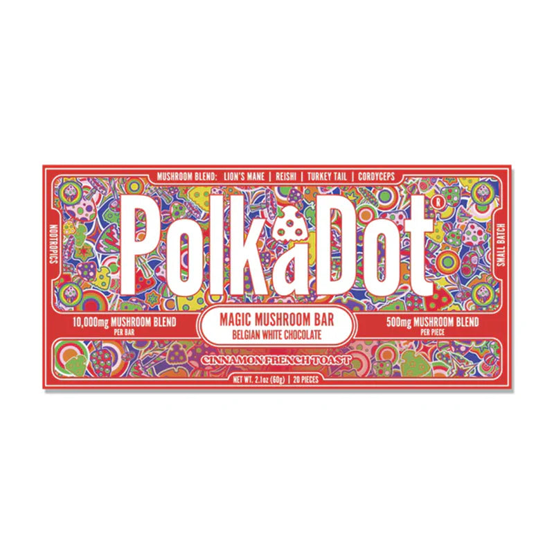 PolkaDot Mushroom Chocolate Bars