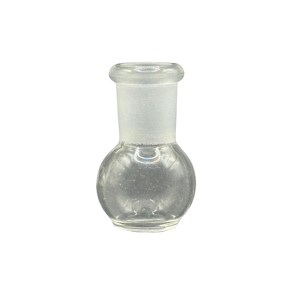 Clear Round Globe Glass Bowl – 14mm Female