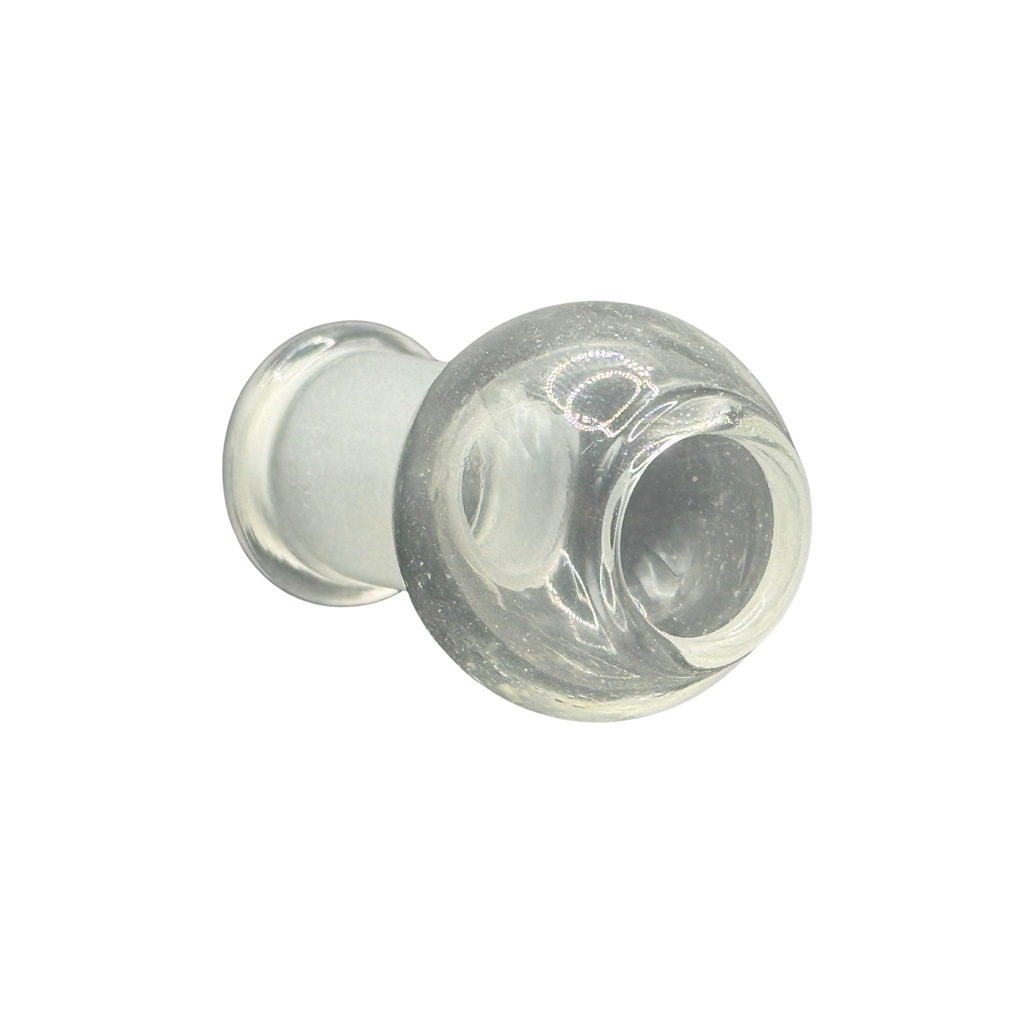 Clear Round Globe Glass Bowl – 14mm Female