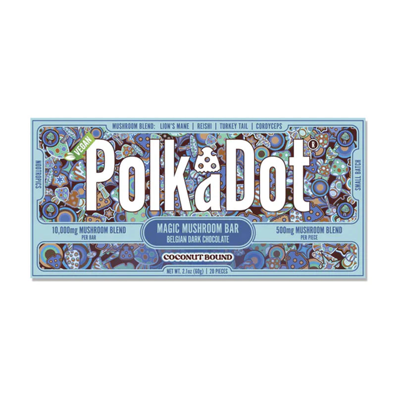 PolkaDot Mushroom Chocolate Bars