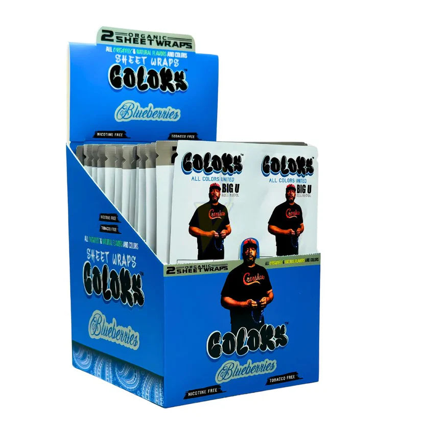 COLORS Organic Sheet Wraps