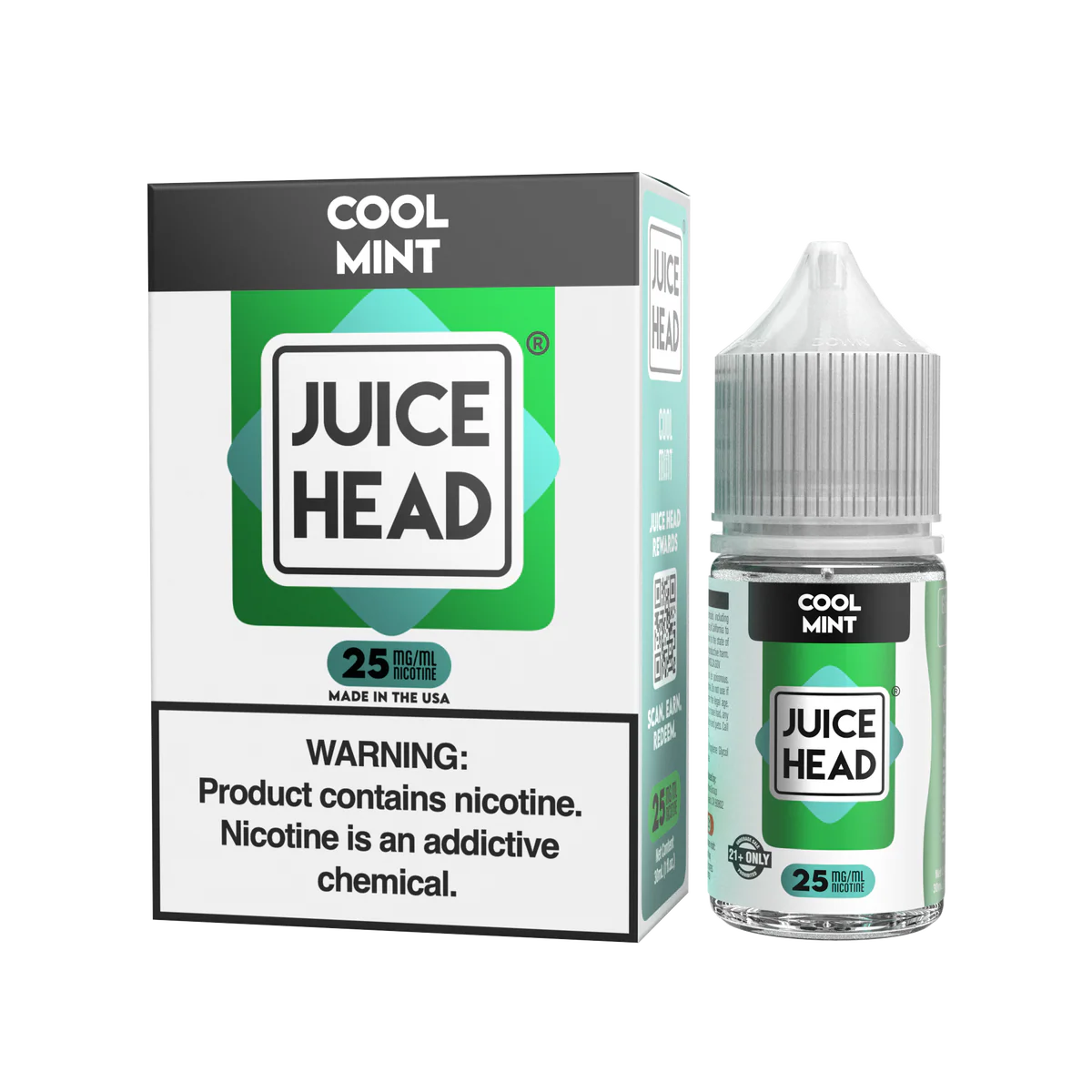Juice Head Menthol & Tobacco Salts 30ml