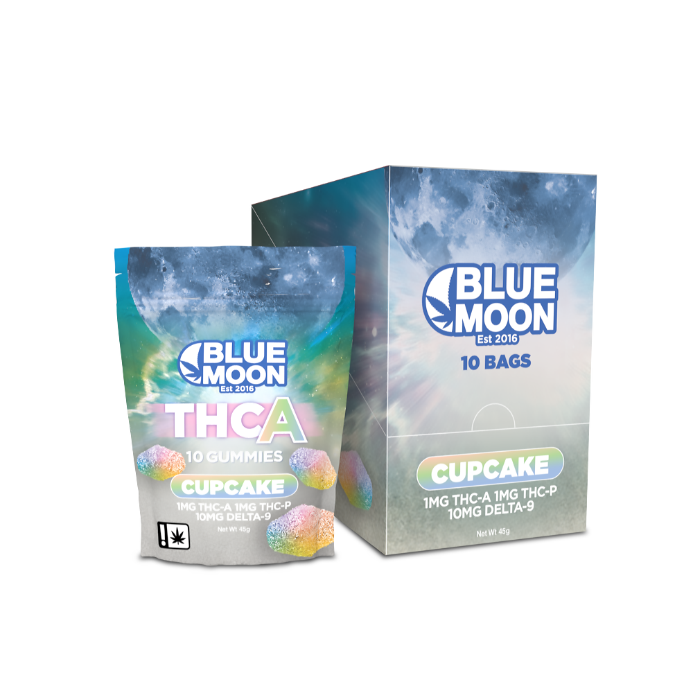 THC-A Cupcake Gummies 10mg – 10 Pack