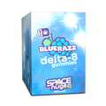Space Nugs Delta 8 Blue Razz Gummies 250mg – 10 pack