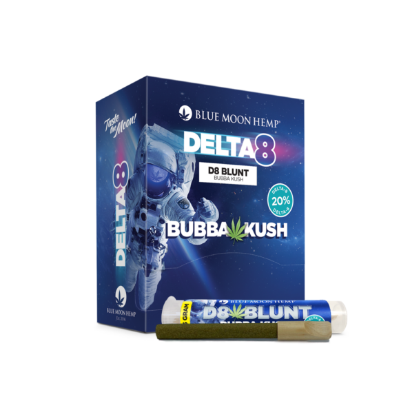 Delta 8 Blunt Wrap Bubba Kush 20-Pack