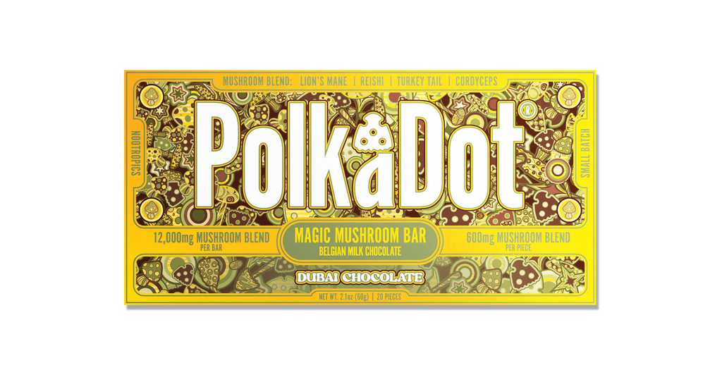 PolkaDot Mushroom Chocolate Bars