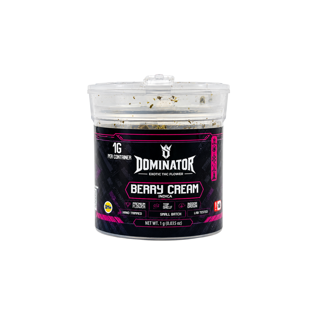Dominator Exotic THC Flower – 1 g