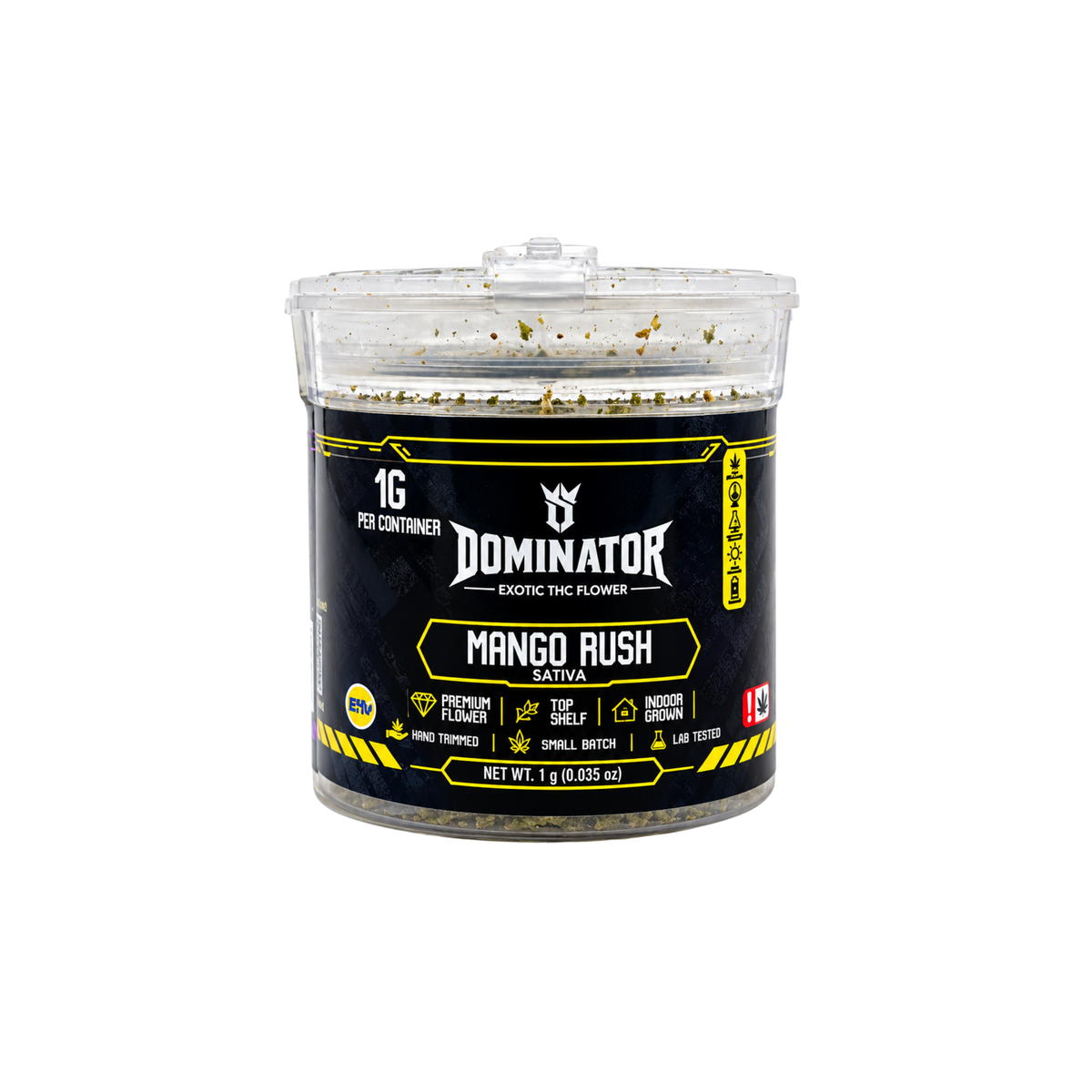 Dominator Exotic THC Flower – 1 g