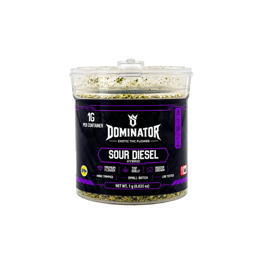 Dominator Exotic THC Flower – 1 g