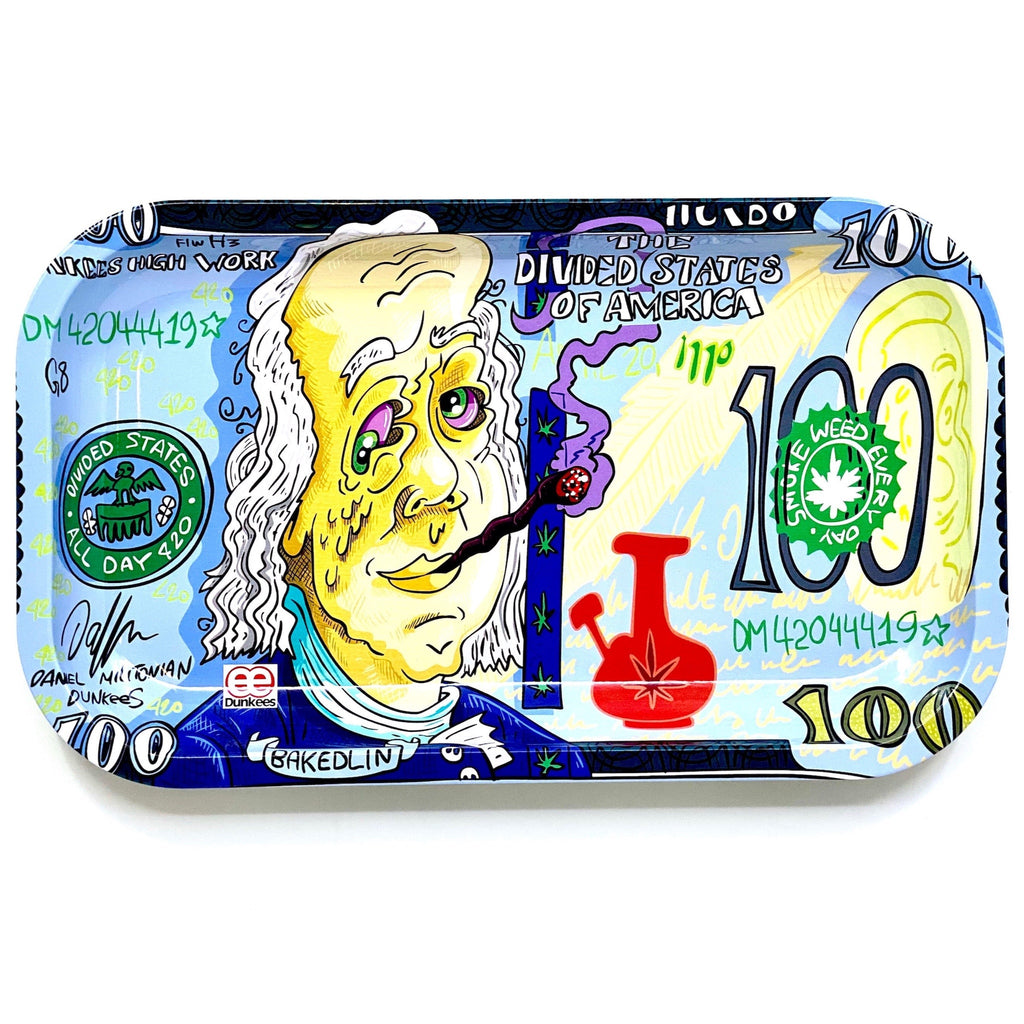 Dunkees Large Rolling Trays (13” x 9”) - Multiple Designs!