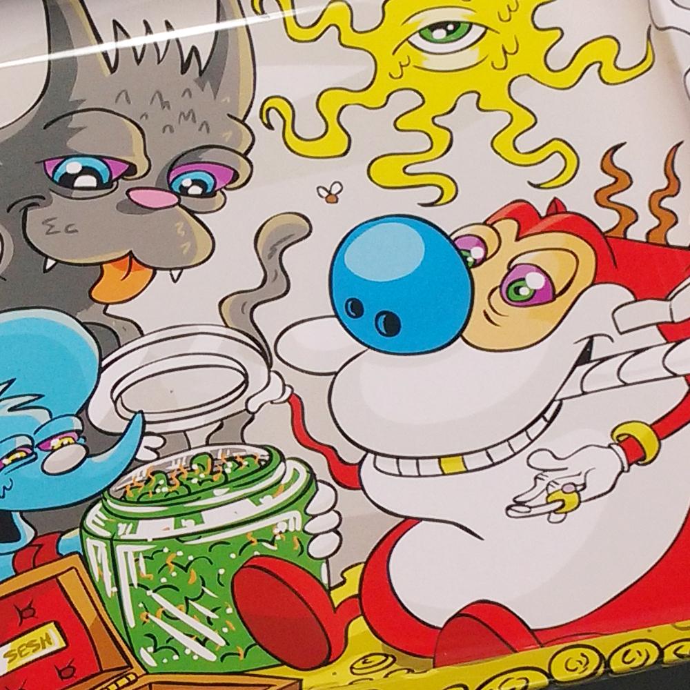 Dunkees Large Rolling Trays (13” x 9”) - Multiple Designs!