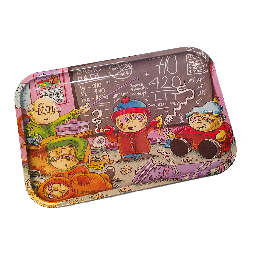 Dunkees Large Rolling Trays (13” x 9”) - Multiple Designs!