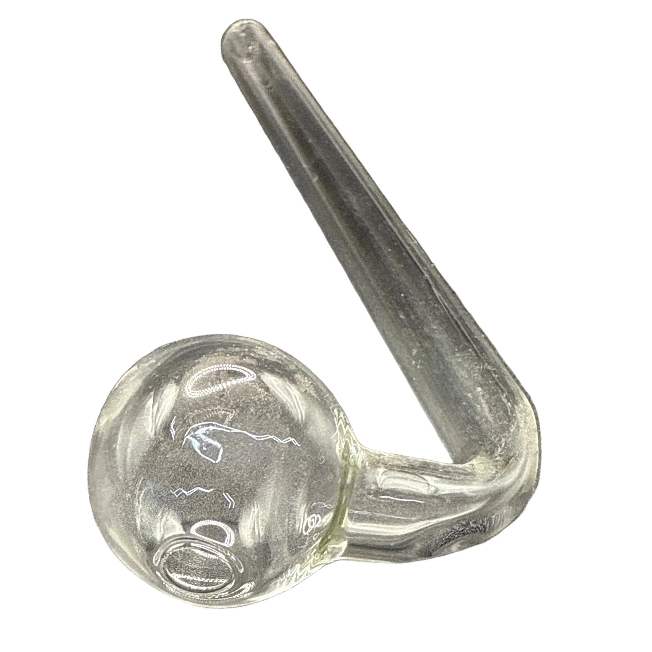 Oil Burner Curved Large (6 Inch) “Clear”