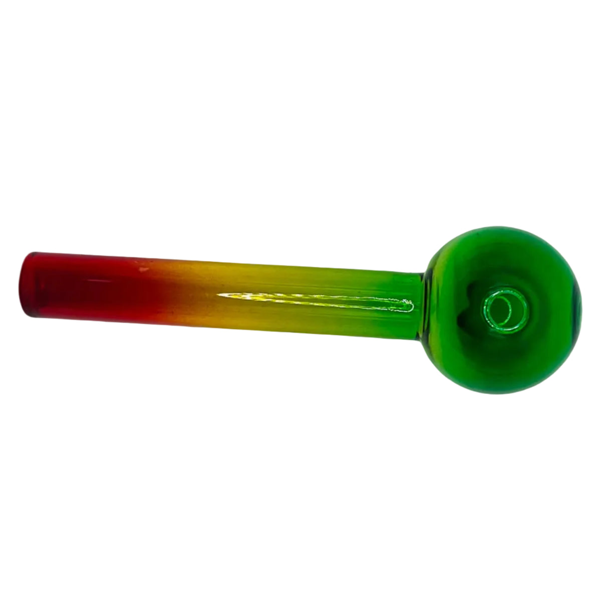 4" Rainbow Glass Oil Burner — Assorted Colors | IDGAF
