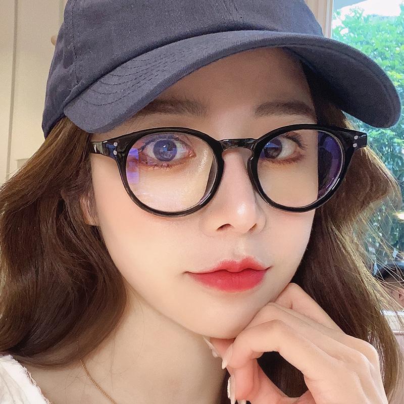 Oversized Round Blue-Light Glasses