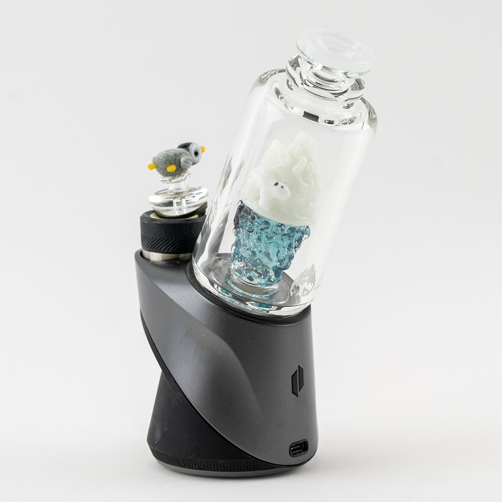 Empire Glassworks Avenge the Arctic Puffco Peak Glass Attachment