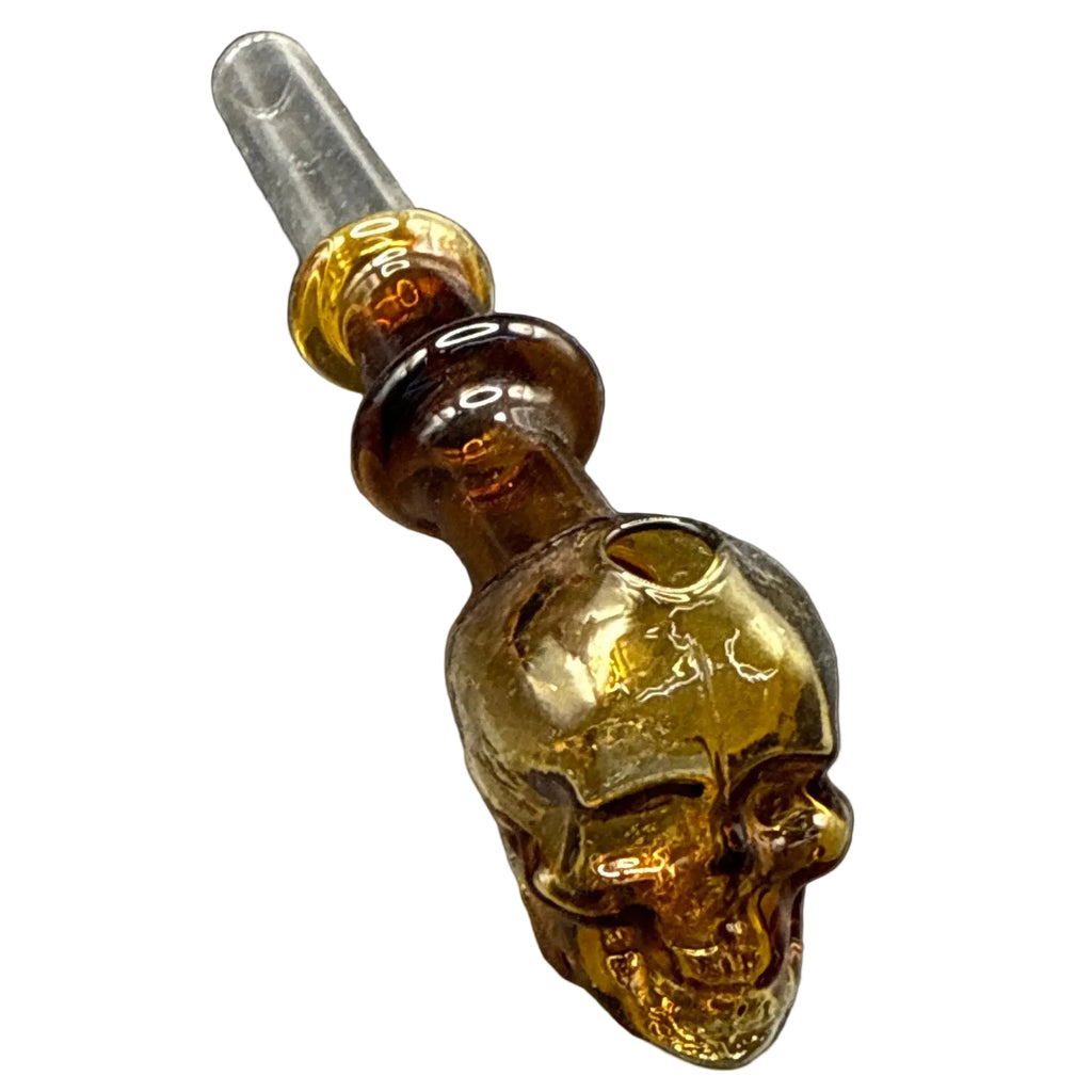Oil Burner Skull (4 Inch) “Yellow”