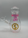 Little Miss $ - Glass Bubbler